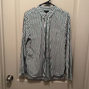 Long sleeve button up jcrew blouse